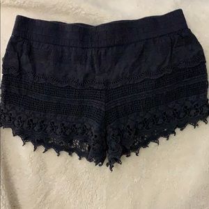 Lacey navy blue shorts :)